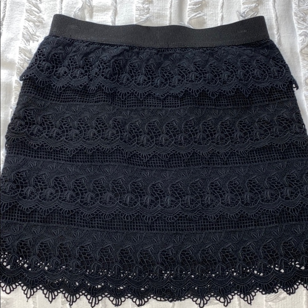 Mini Lace Skirt